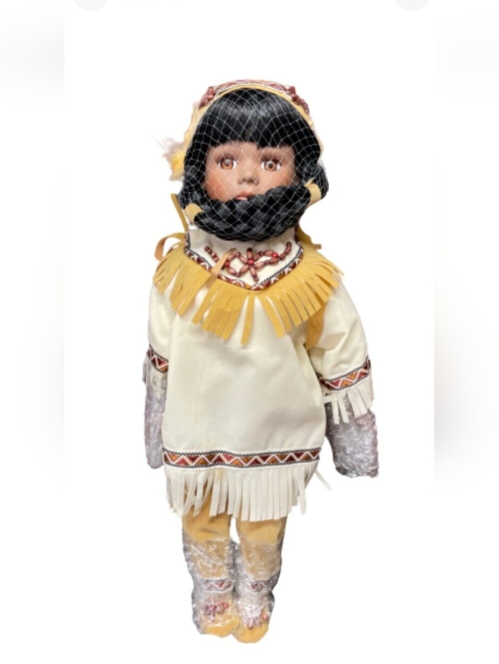 American Heritage Doll, Signature Collection Porcelain Native American New Inbox